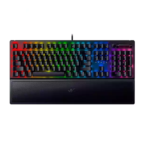Razer BlackWidow V3 Mechanical Gaming Keyboard RGB - Green Switch - Black